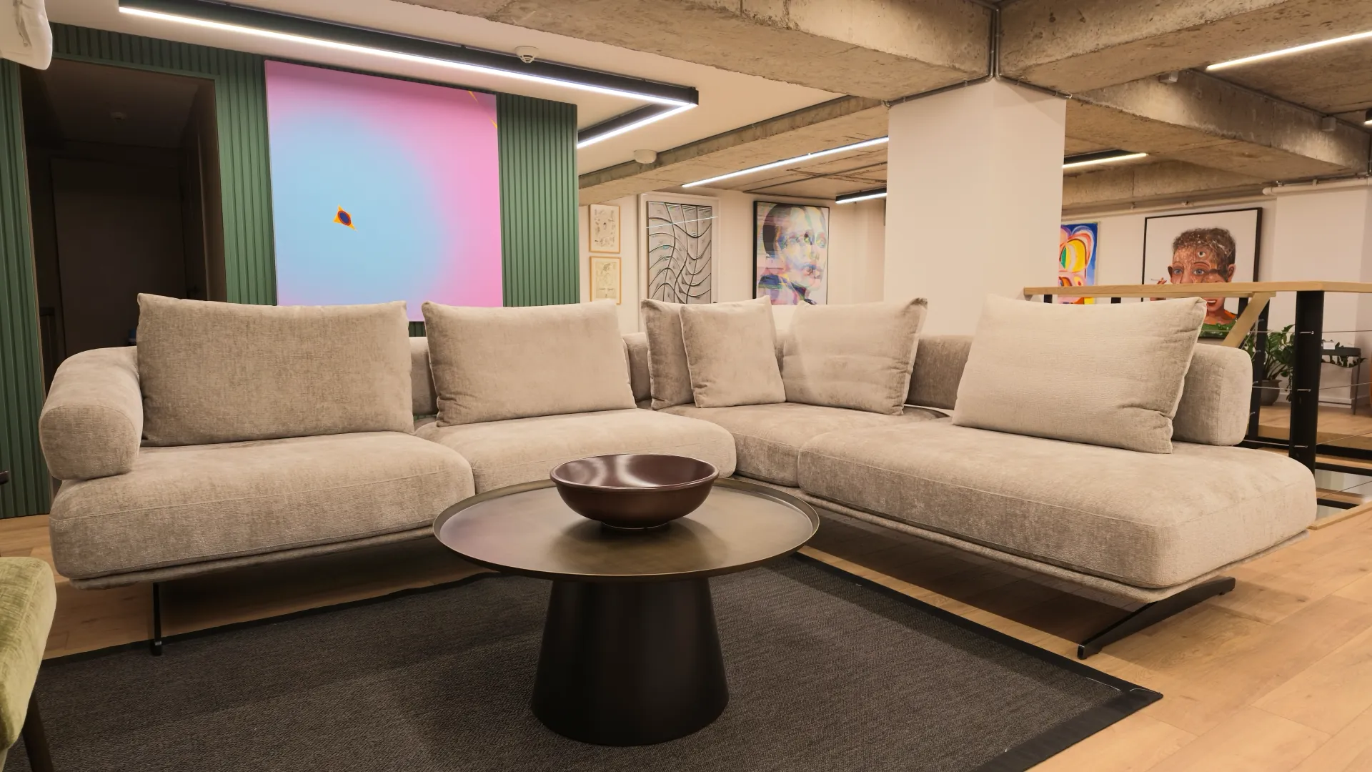 Showroom Oturma Alanı